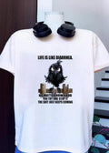 Angry Bird Life Is Like Diarrhea Shit Keeps Coming Shirt