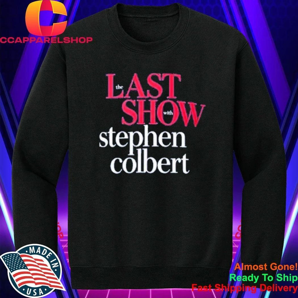 The Last Show With Stephen Colbert The Night The Laughter Died Shirt