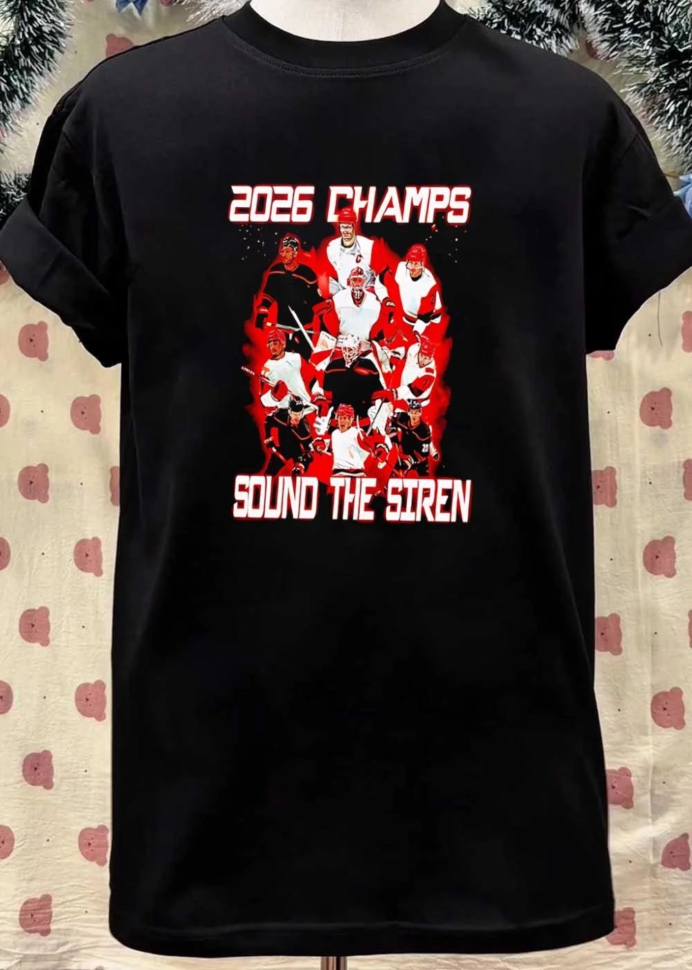 2026 Champs Sound the Siren Carolina Hurricanes Shirt