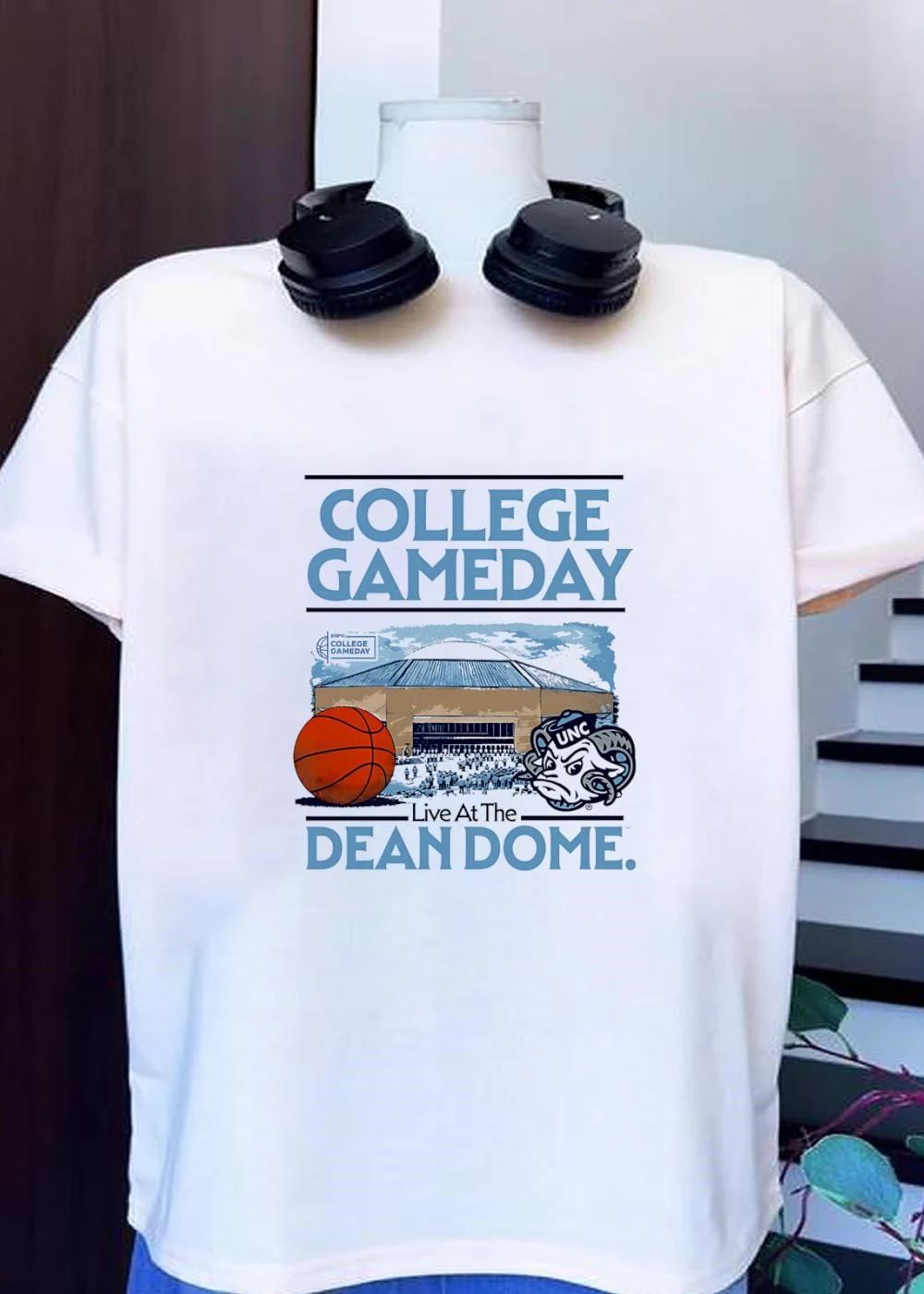 ESPN College Gameday Live at the Dean Dome North Carolina Tar Heels T-Shirt