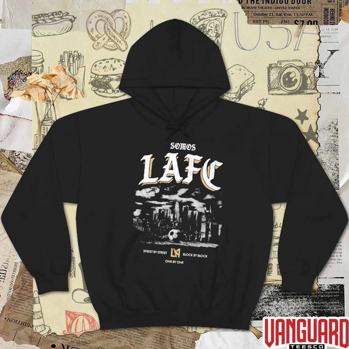 Somos LAFC Street By Street Block By Block One By One t-shirt