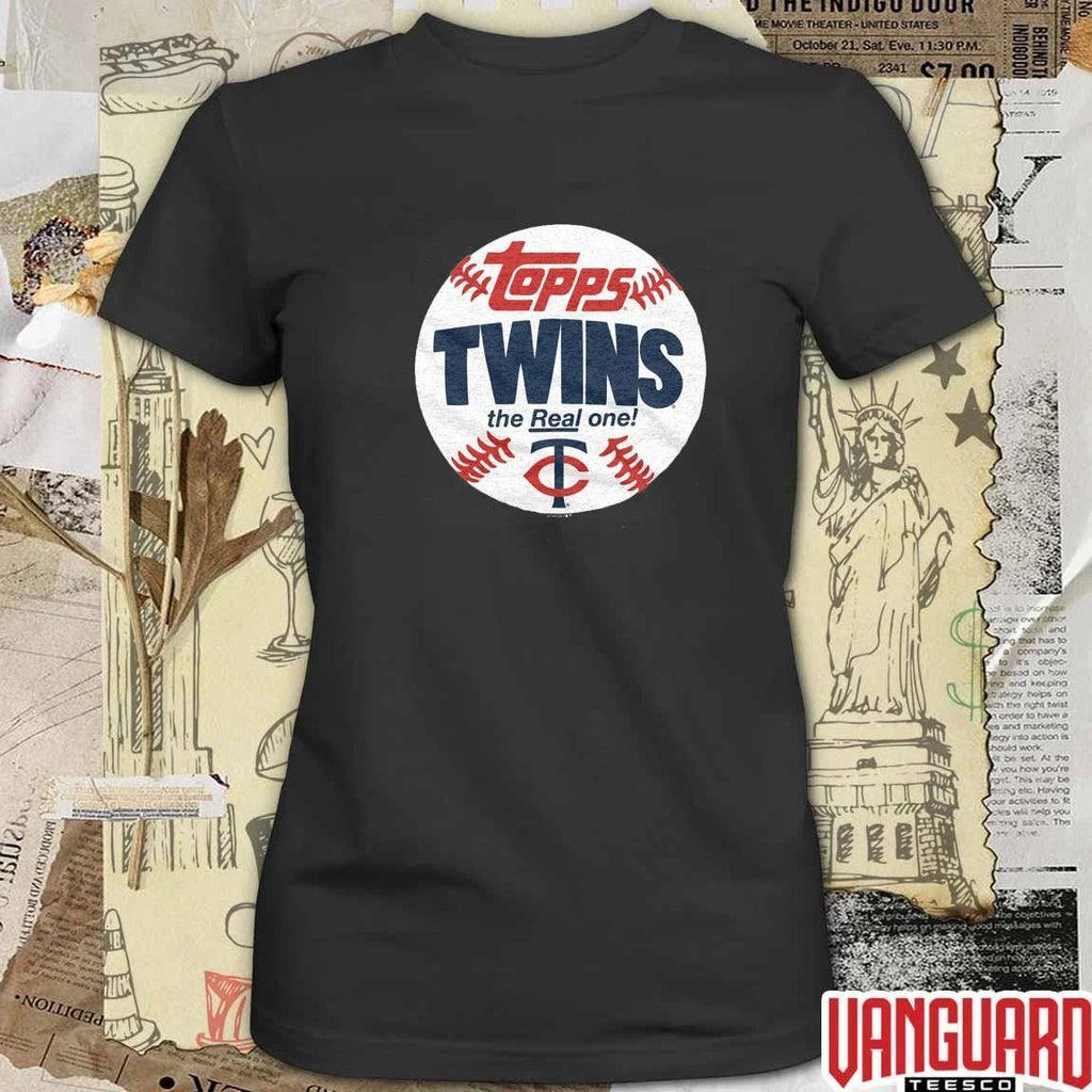 Minnesota Twins MLB 2026 x Topps Baseball The Real One t-shirt