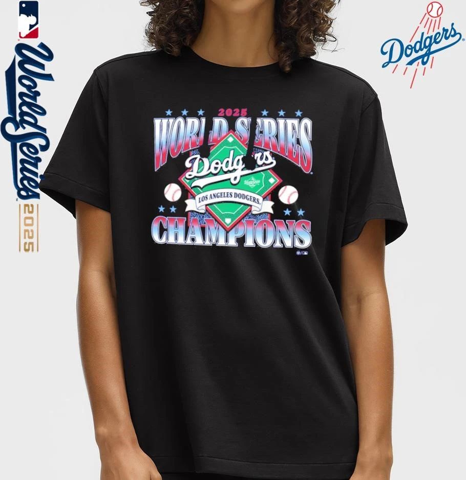 Los Angeles Dodgers ’47 2025 World Series Champions Hoodie T-Shirt