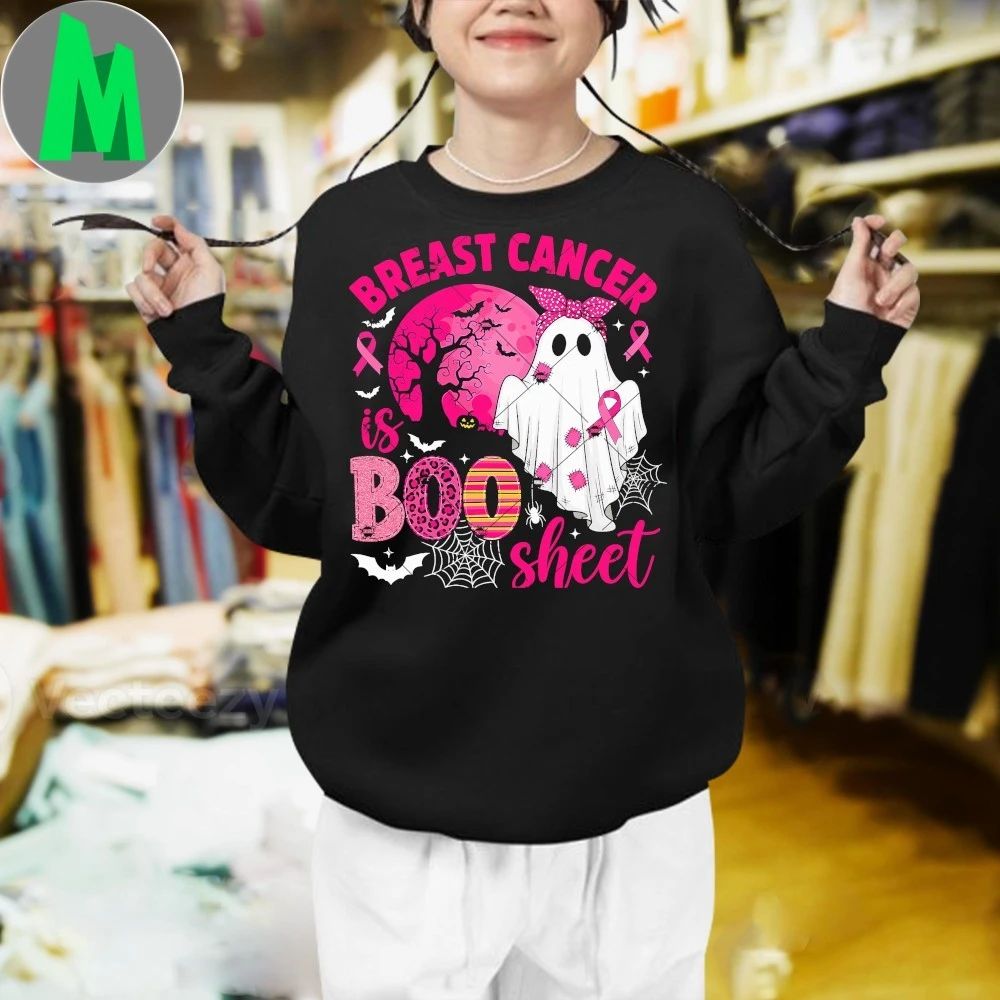 Original Breast Cancer Is Boo Sheet Halloween Shirt