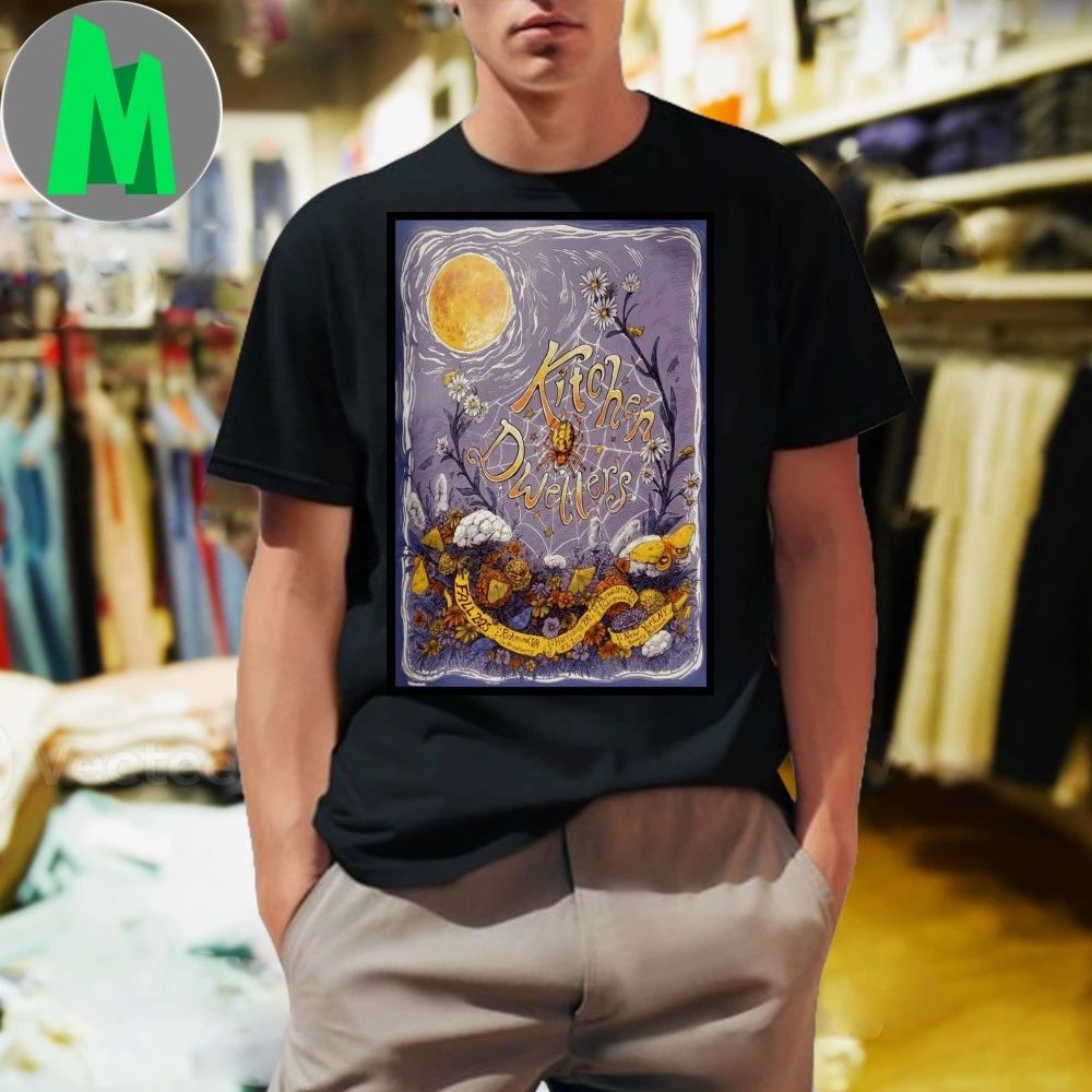 Poster Kitchen Dwellers Tour 2025 New Shirt