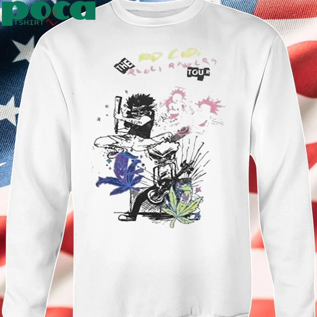 Kid Cudi 2026 Tour Dates The Rebel Ragers Two Sided T-Shirt