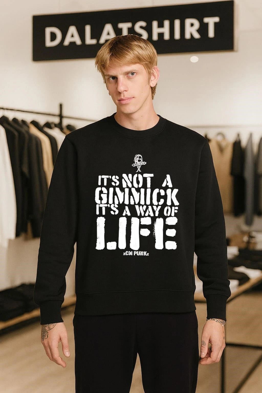 CM Punk It’s Not A Gimmick Way Of Life shirt