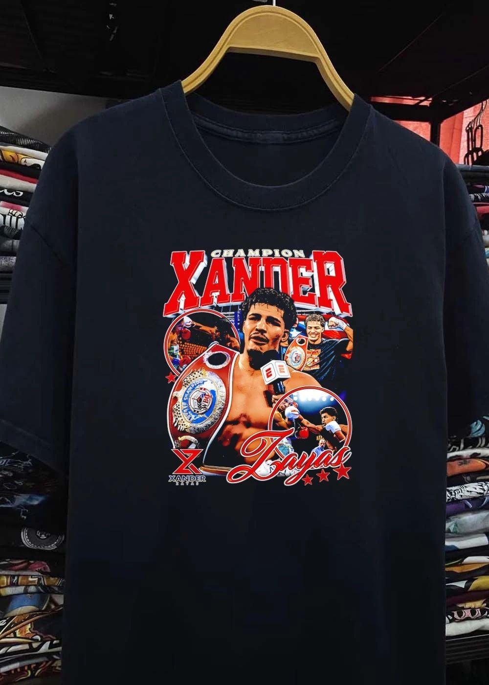 Xander Zayas Champion Xander Zayas Boxing WBO World Champion T-Shirt