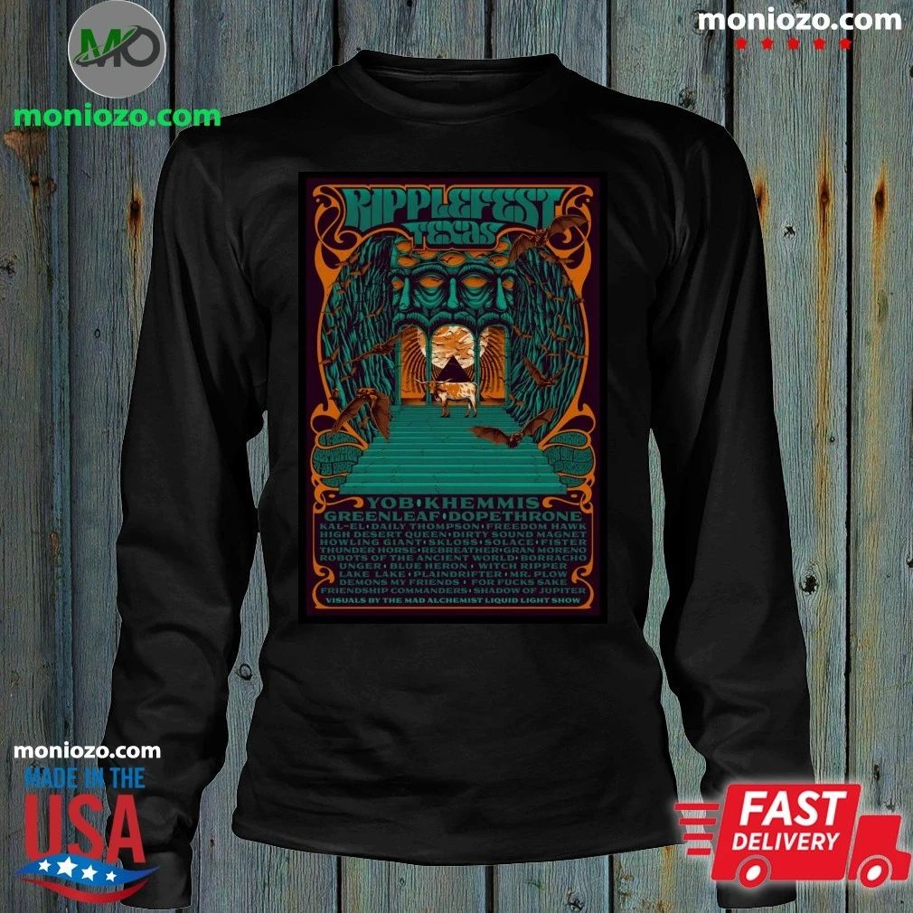 Original Ripple Fest September 17-20 2026 Austin TX Poster Edition For Fan Shirt