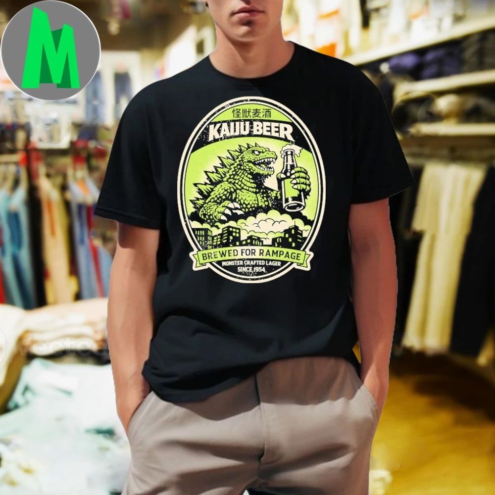 Giant Monster Beer Kaiju Beer Brewed For Rampage Shirt