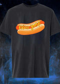 New York Hot Dog Graphic Print T-Shirt