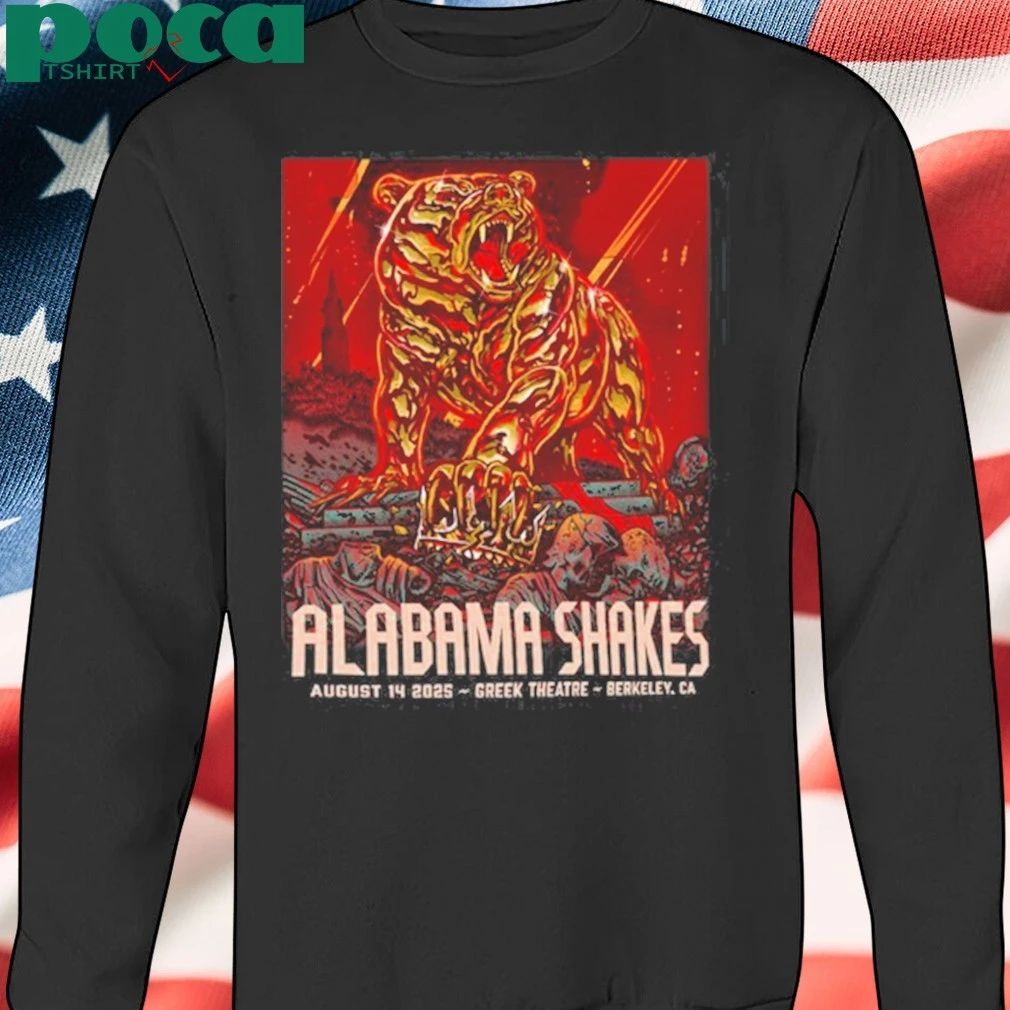 Premium Alabama Shakes 08.14.2025 Berkeley, CA Shirt