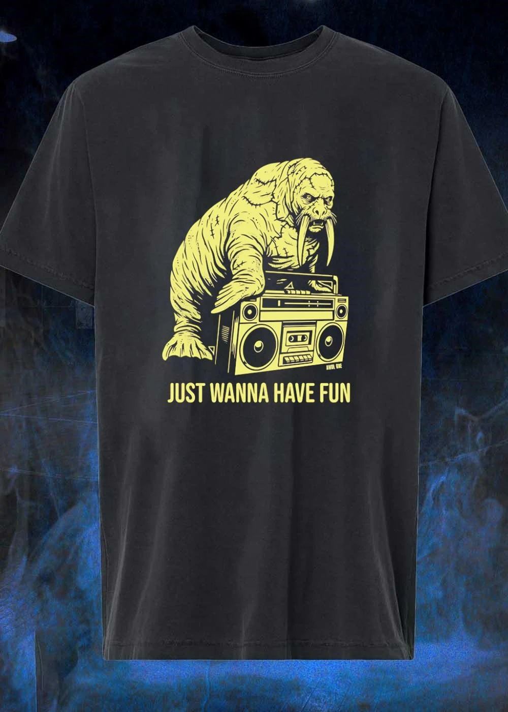 Walrus DJ Just Wanna Have Fun music shirt