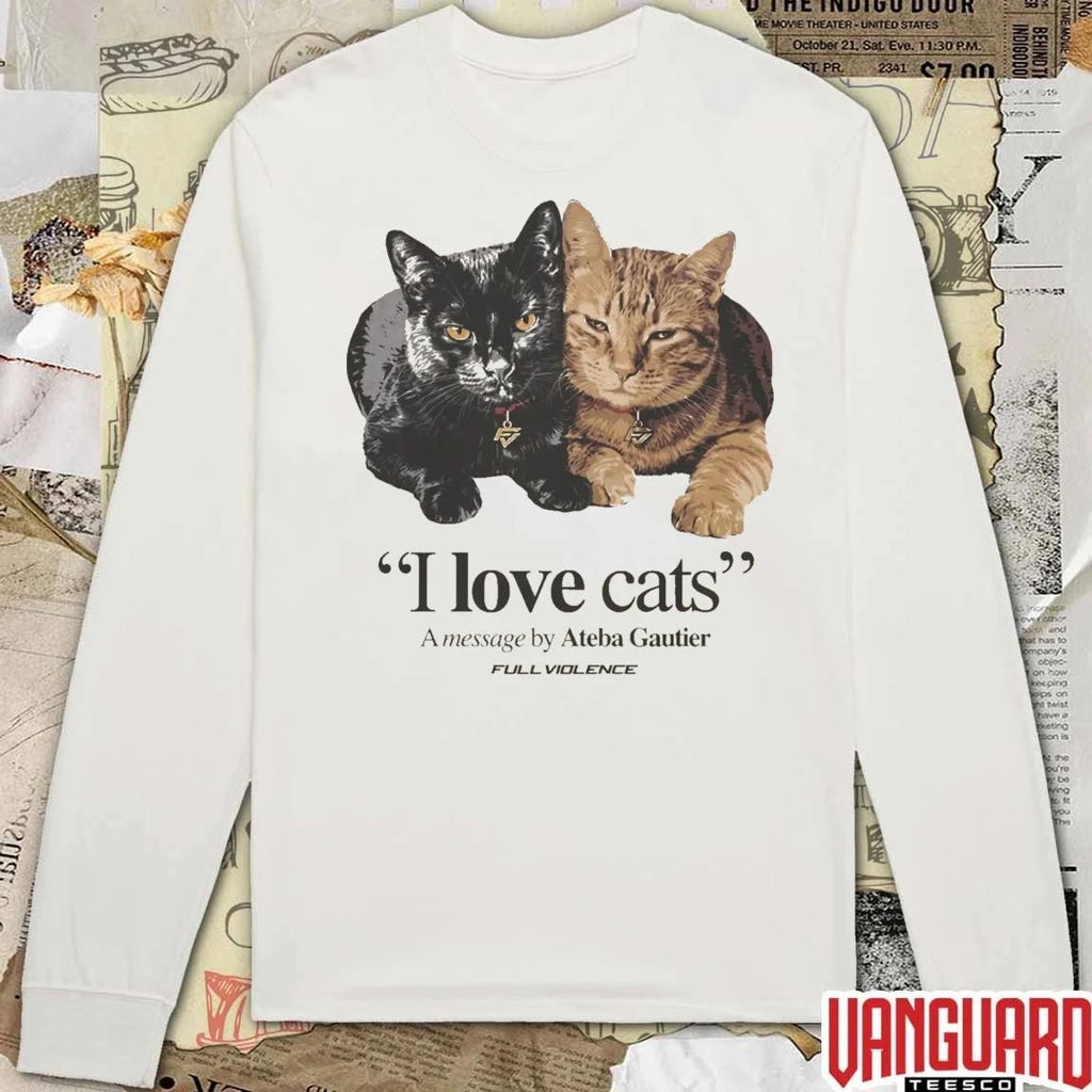 I Love Cats Ateba Gautier 2026 t-shirt