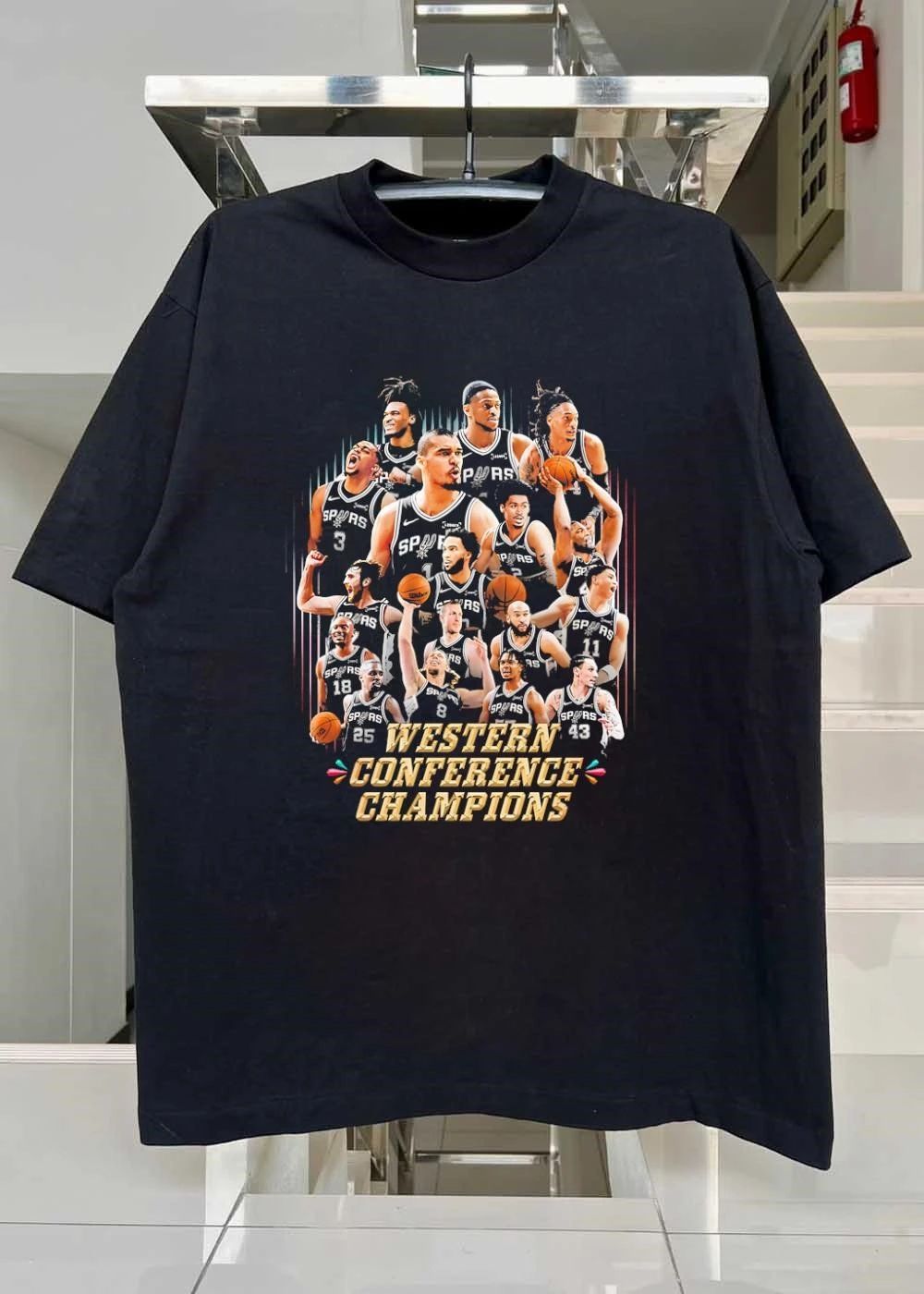 Victor Wembanyama San Antonio Spurs Western Conference Champions NBA WESTERN CONFERENC shirt