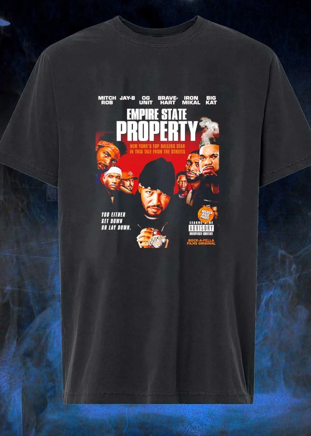 Bock-A-Fella Films Original Empire State Property New York Top Ballers Shirt