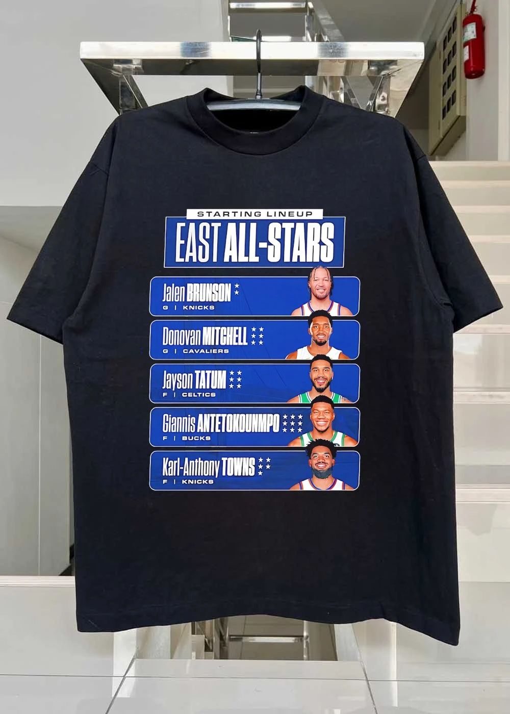 Starting Lineup East All-stars shirt