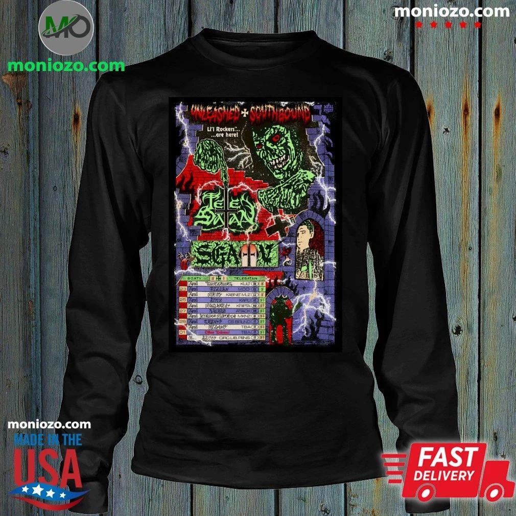 Original Unleashed And Southbound! Europe 2026 Tour Poster Shirt
