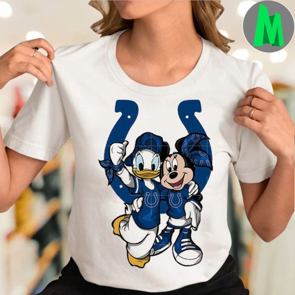 Daisy Minnie Indianapolis Colts Logo 2025 Shirt