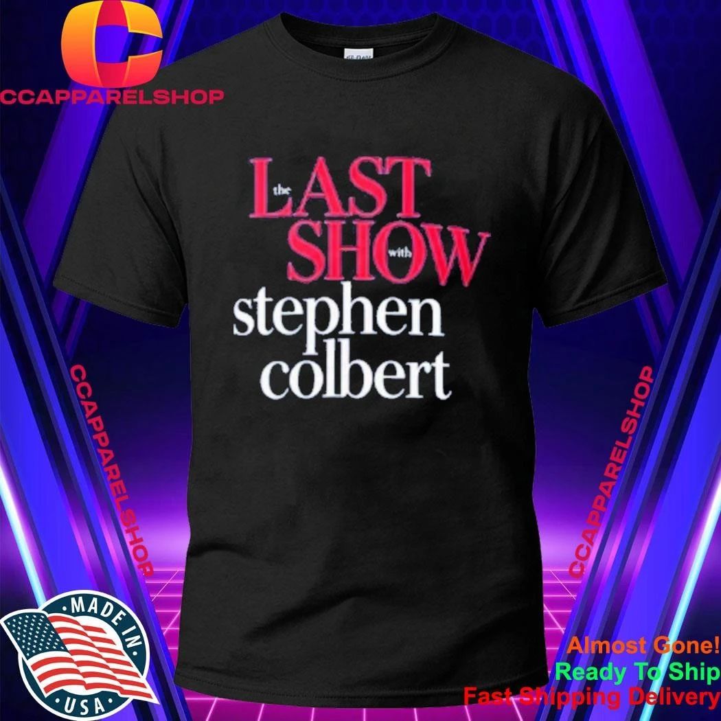 The Last Show With Stephen Colbert The Night The Laughter Died Shirt