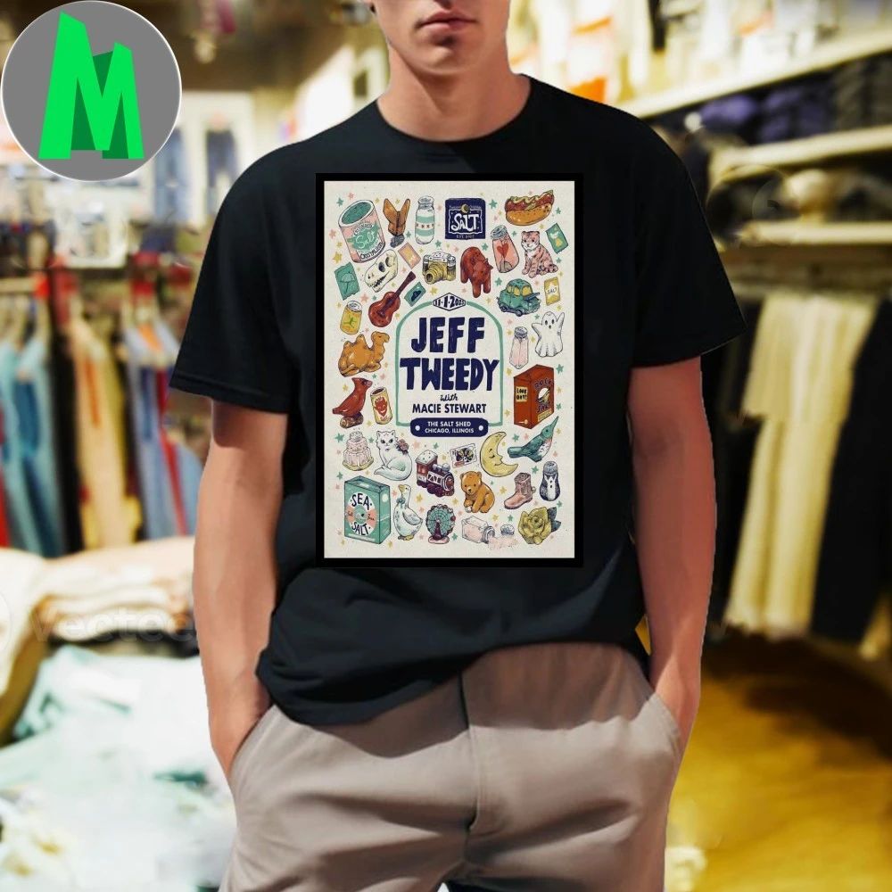 Jeff Tweedy Chicago, Illinois November 1 2025 Poster Shirt