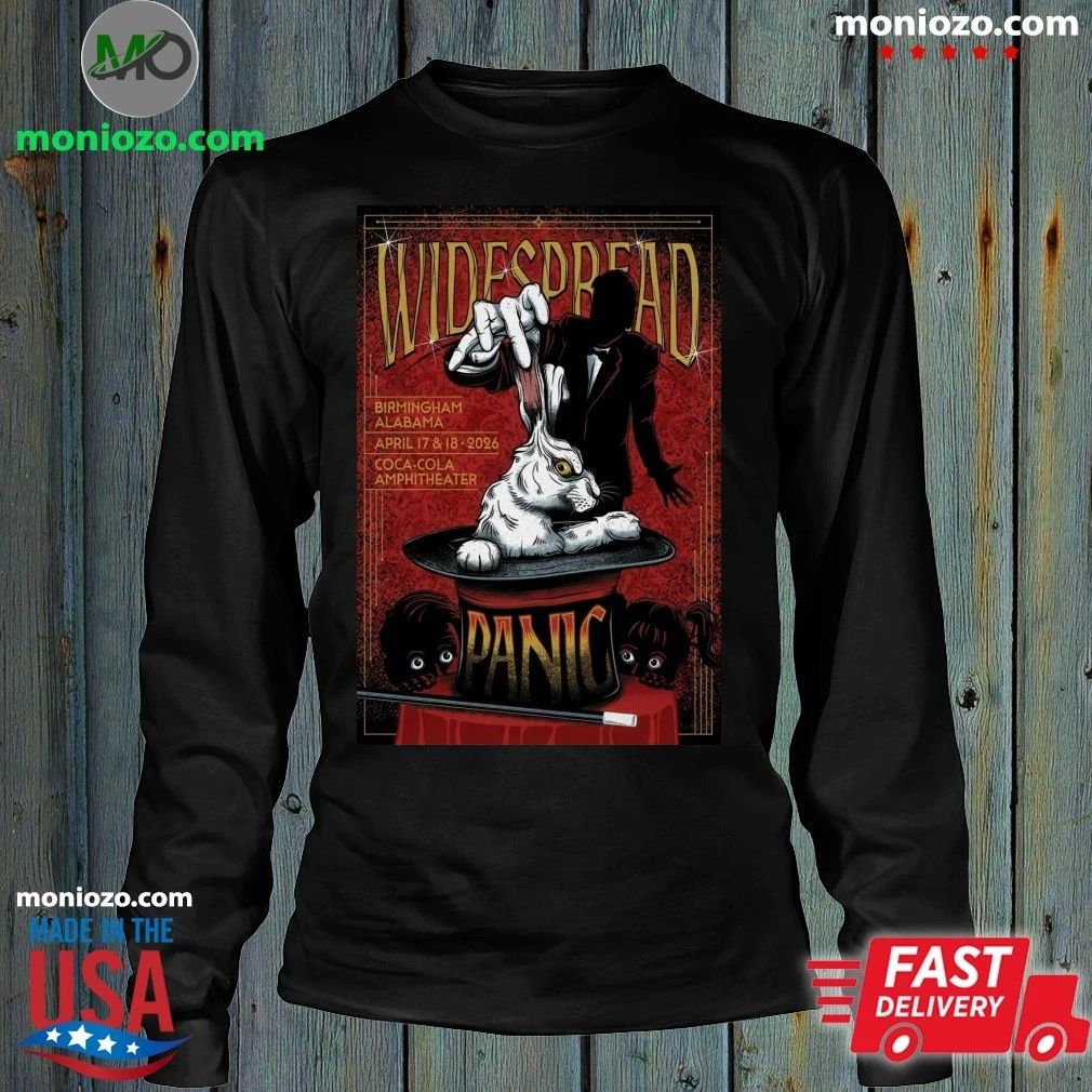 Widespread Panic Birmingham, AL 4 17-18 2026 Poster Shirt