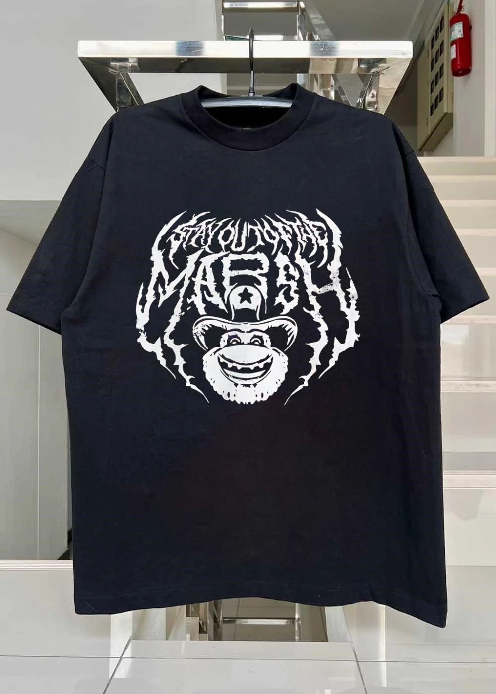 Stay Out of the Marsh Monkey Cowboy T-Shirt