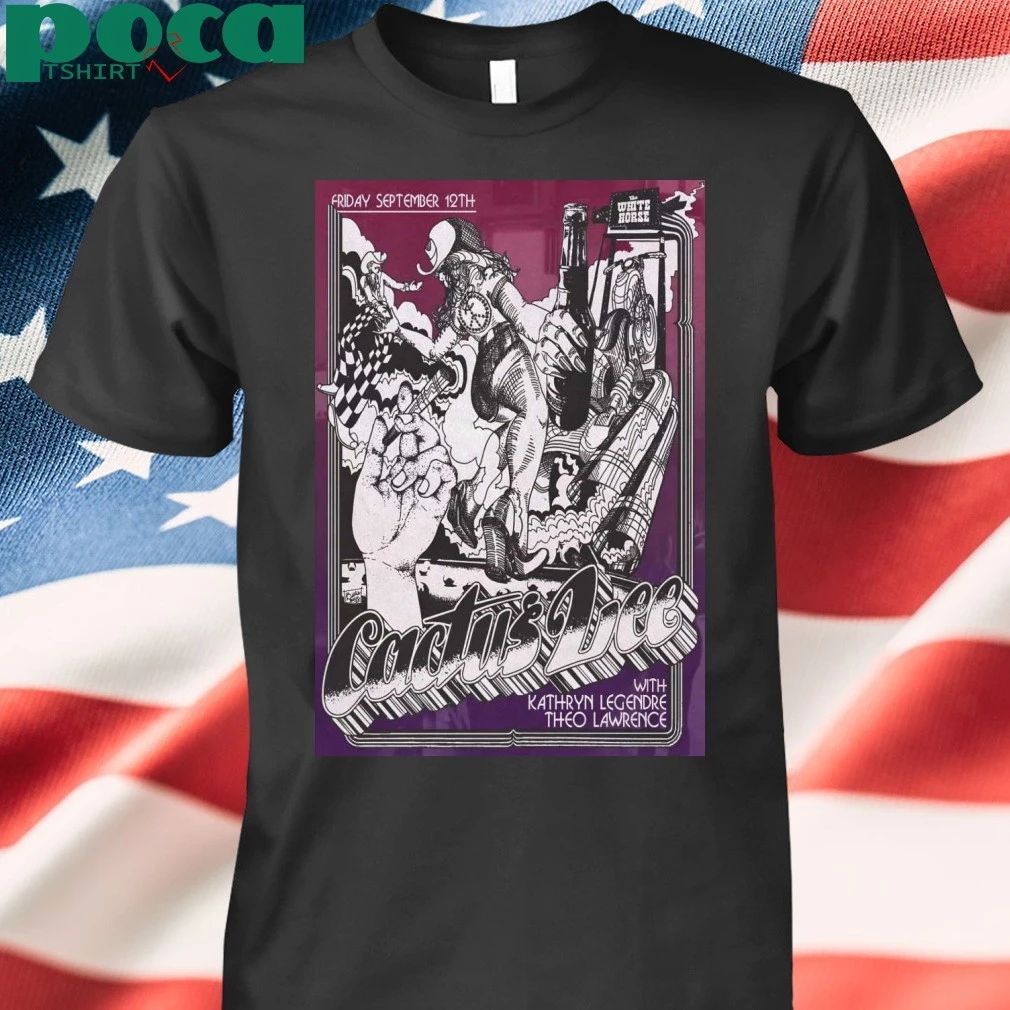 Cactus Lee Sep 12 2025 The White Horse In Austin TX Poster T-Shirt