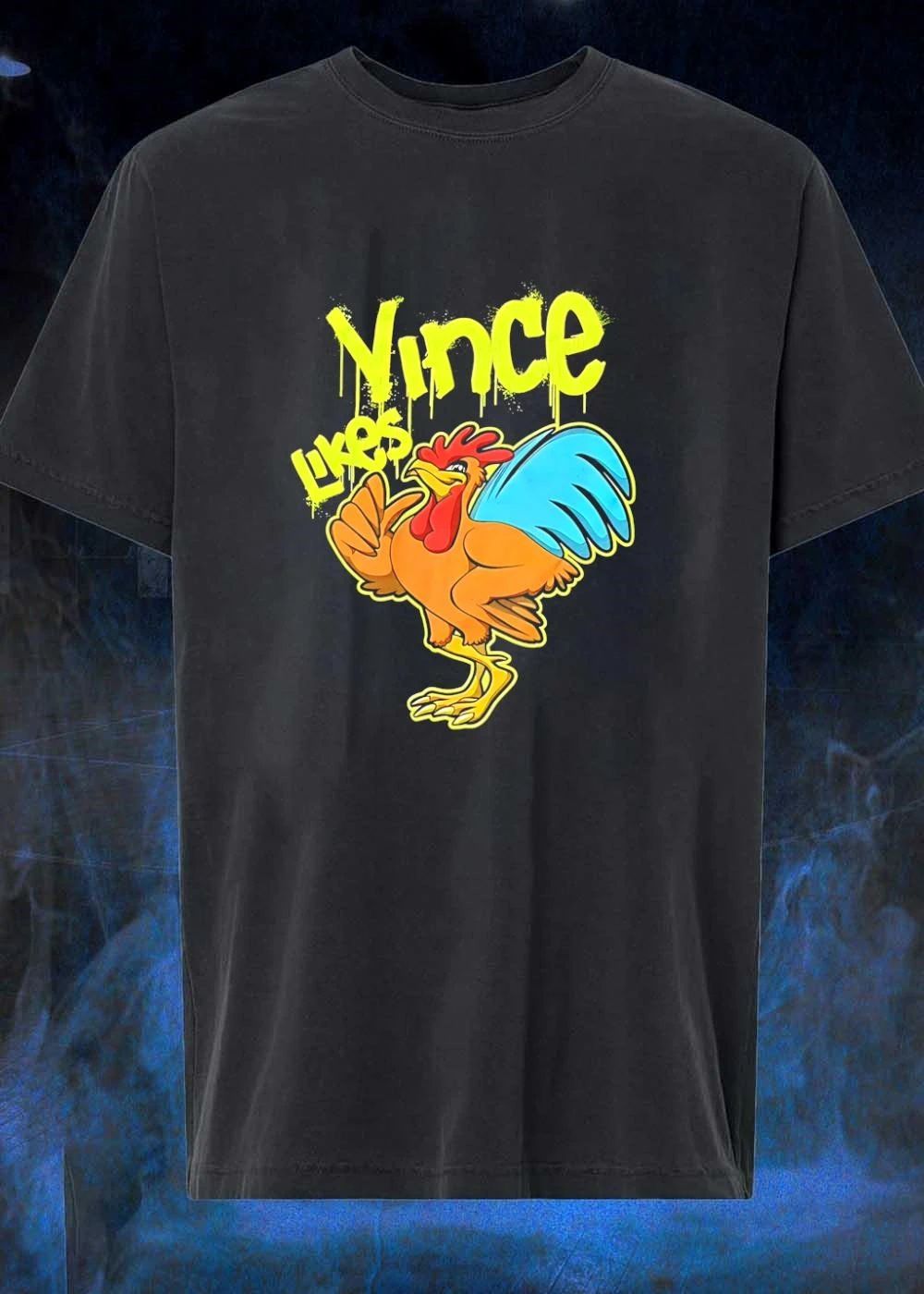 Vince Likes the Rooster Graphic shirt