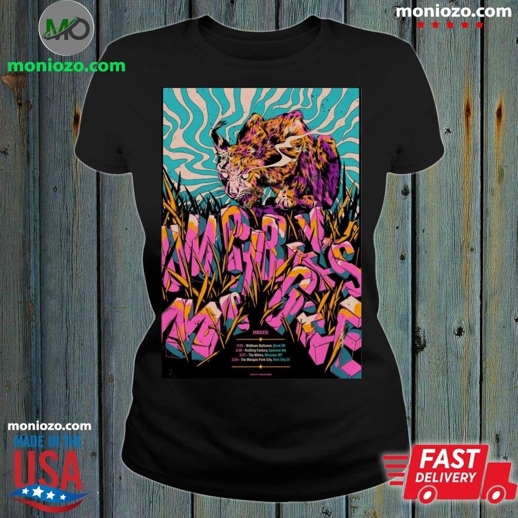 Umphrey’s McGee March 25 2026 Bend, OR Poster Shirt