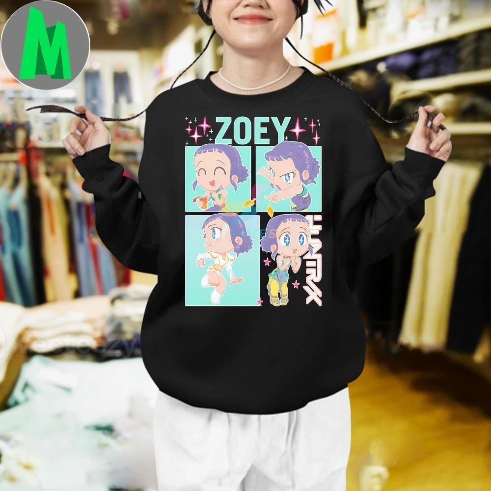Kpop Demon Hunters Zoey Hunter Chibi Shirt