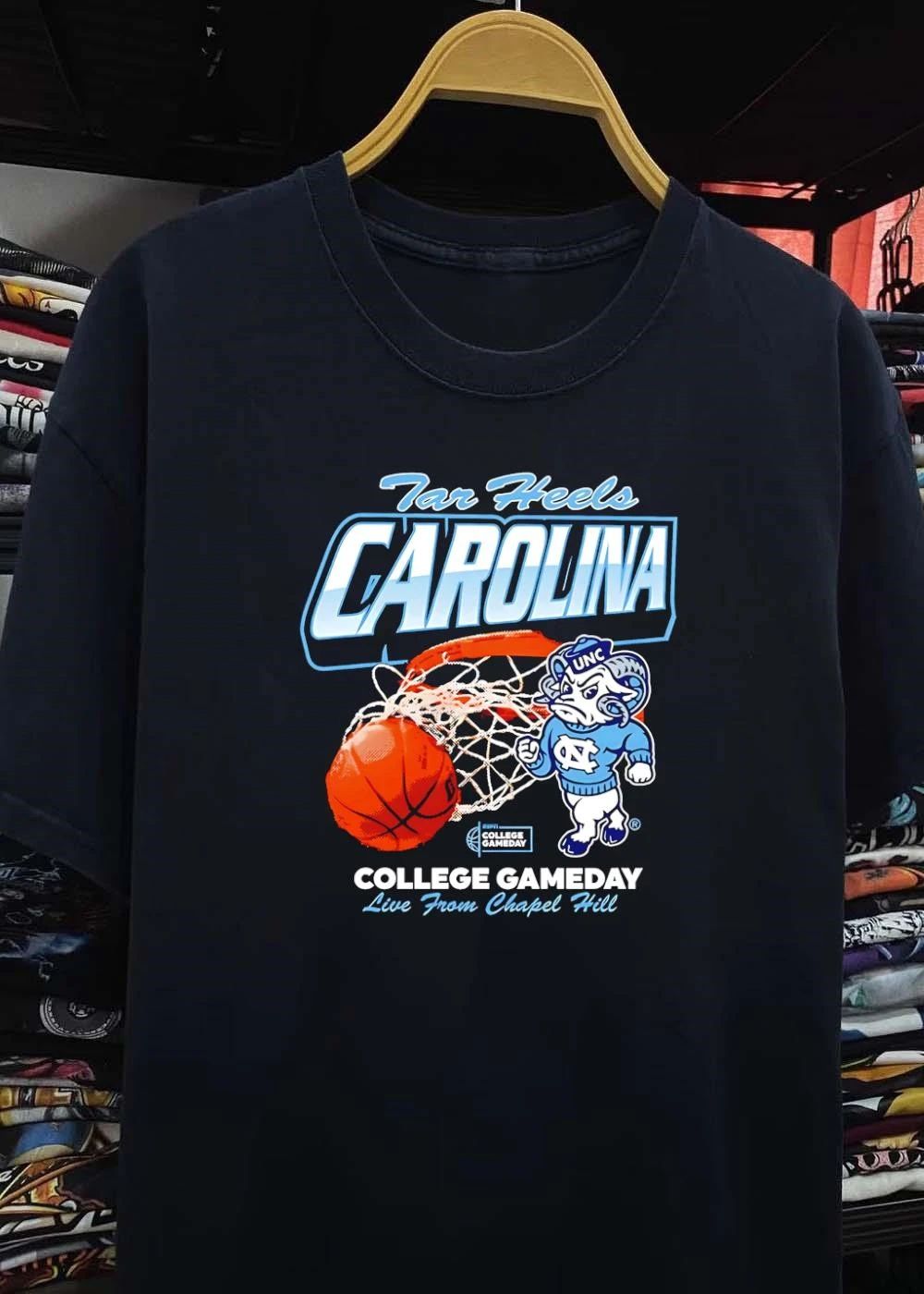 Tar Heels Tar Heels Carolina Basketball Rameses UNC College Gameday Chapel Hill Shirt