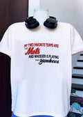 Mets Yankees Rivalry Funny Fan My Two Favorite Teams Are the Mets and Whoever Is Playing the Yankees 2026 MLB Baseball Shirt