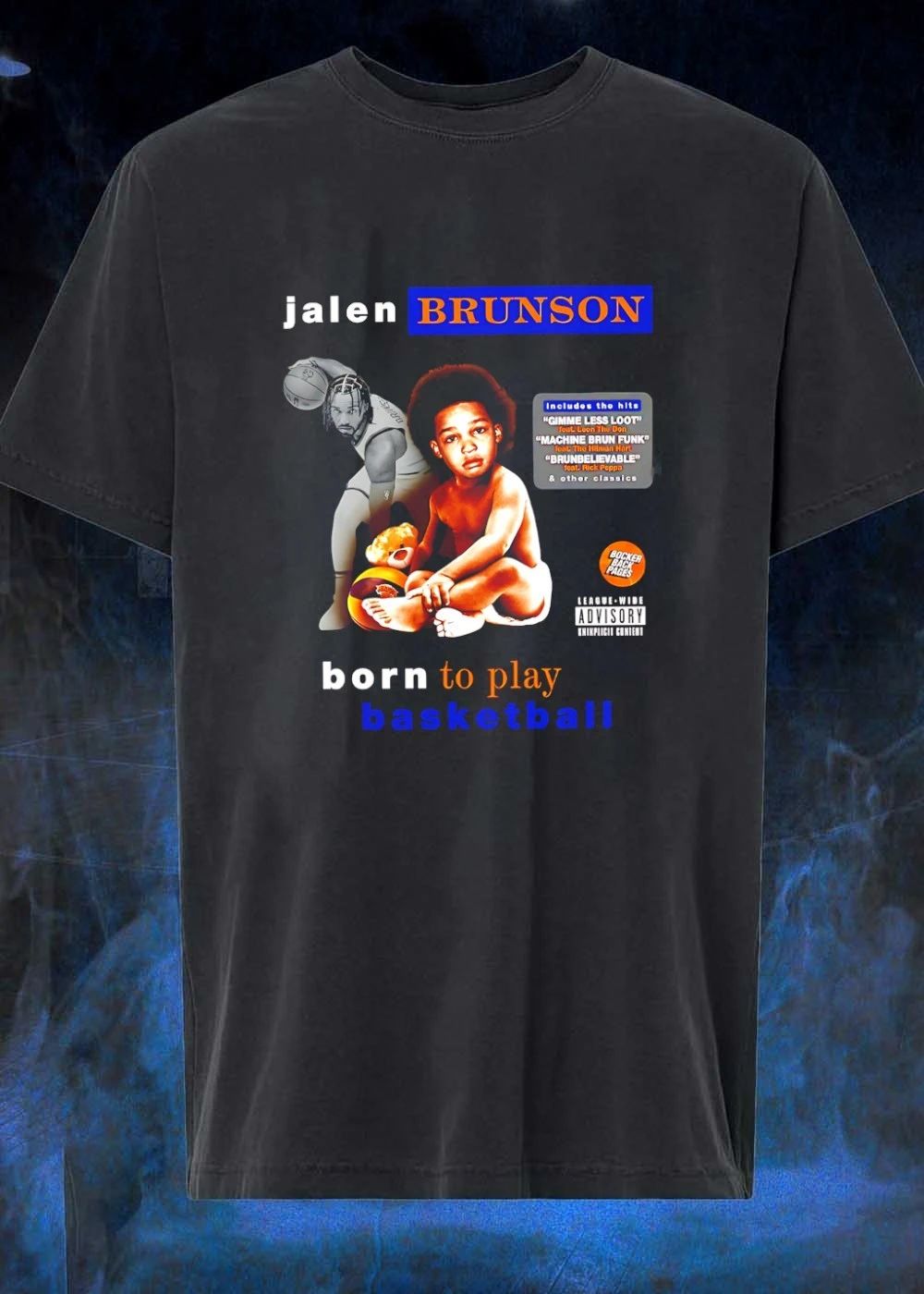 Jalen Brunson Born to Play Basketball NY Knicks T-Shirt