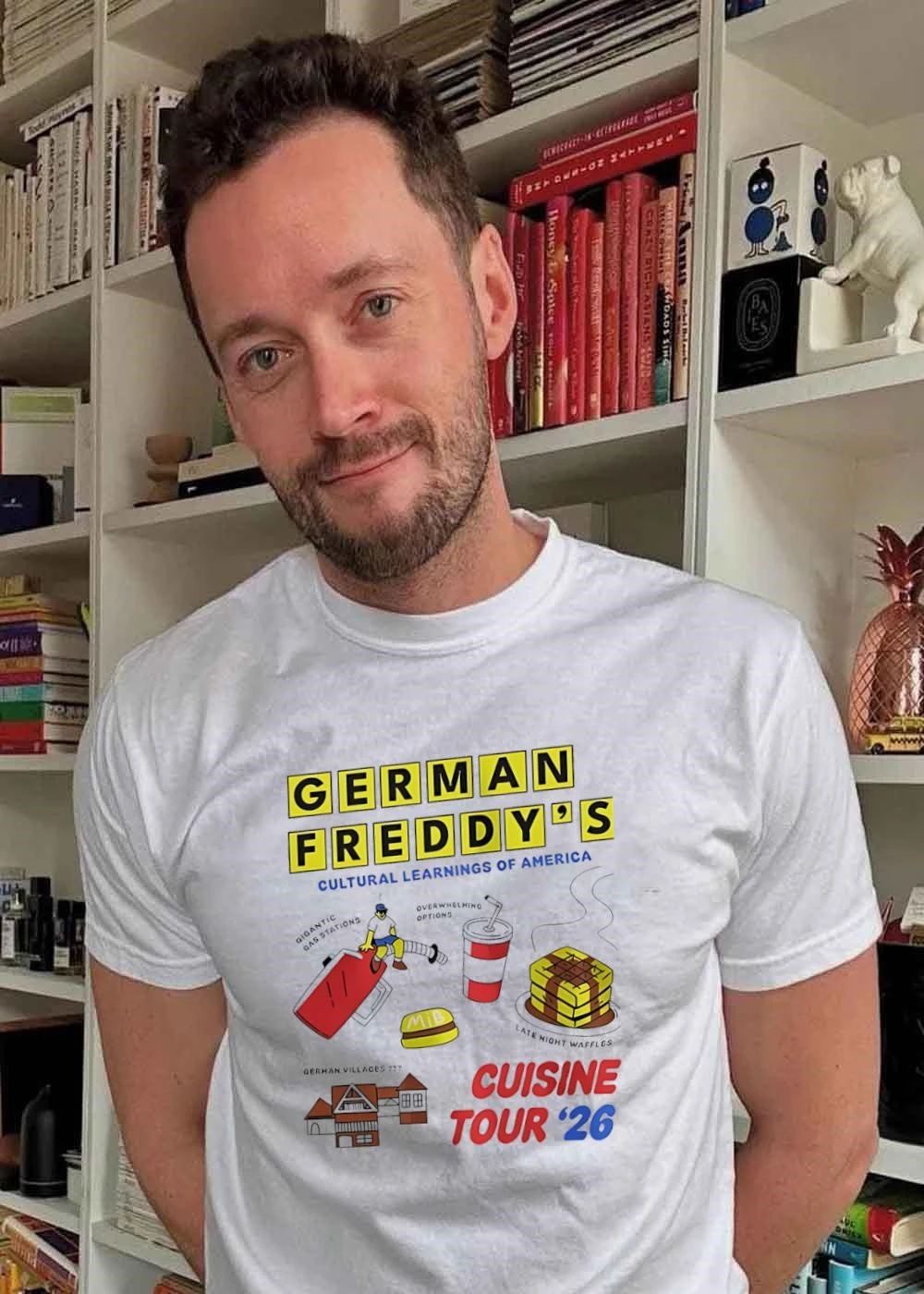German Freddy’s Cultural Learnings of America Cuisine Tour 26 shirt