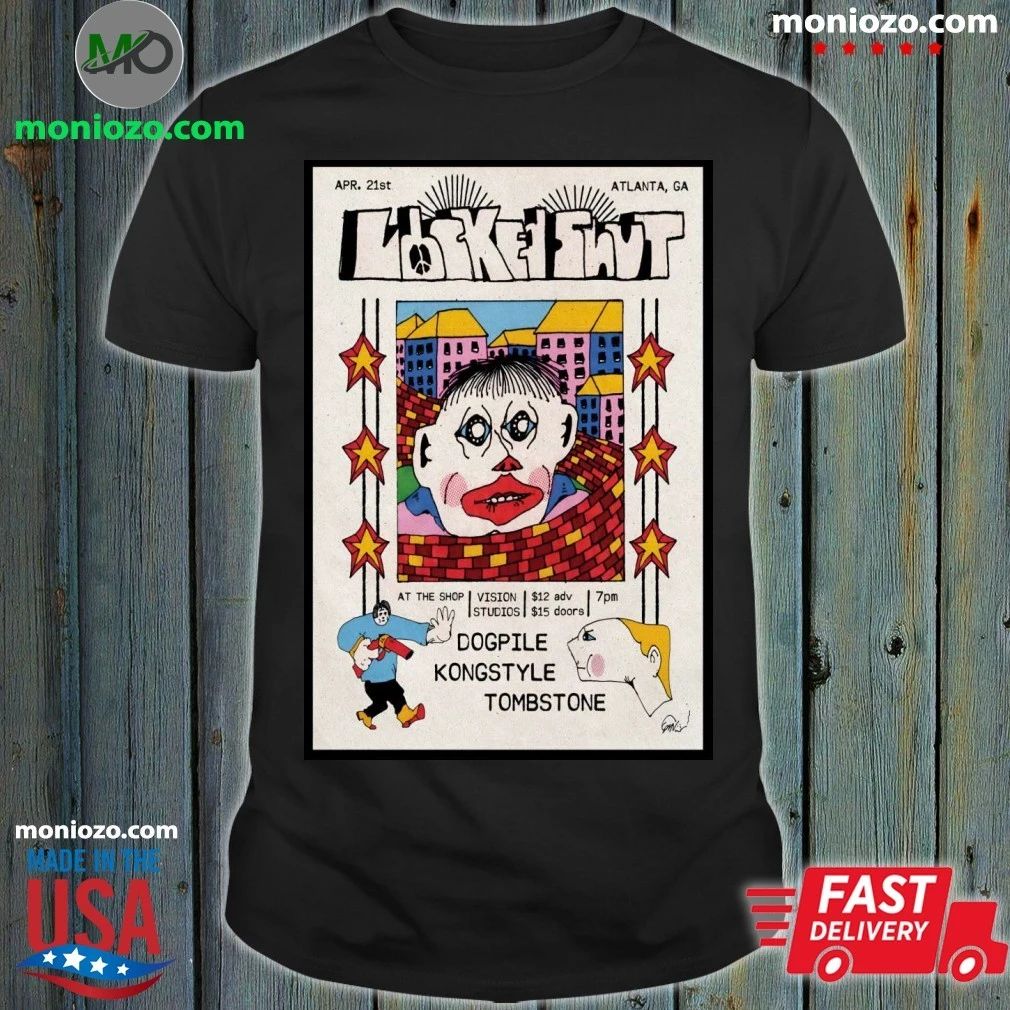 Original LOCKED SHUT Atlanta GA Tour On April 21 2026 Poster Shirt