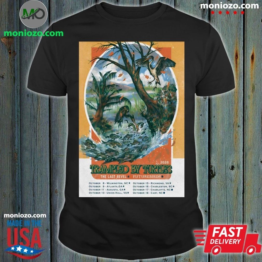 Trampled By Turtles Tour October 2026 Poster Shirt