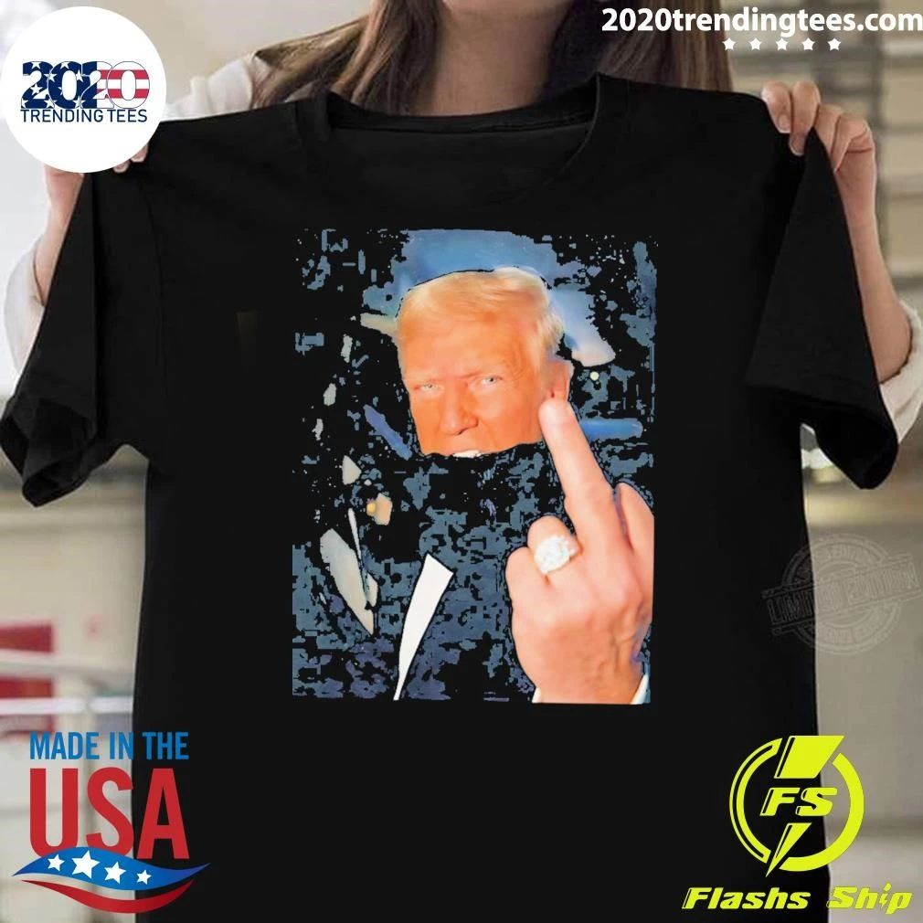 Donald Trump Middle Finger Shirt