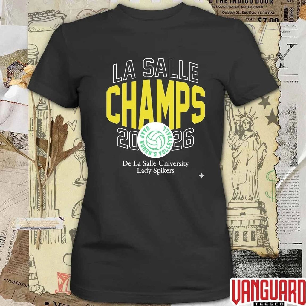 2026 UAAP Volleyball Championship De La Salle University Lady Spikers t-shirt