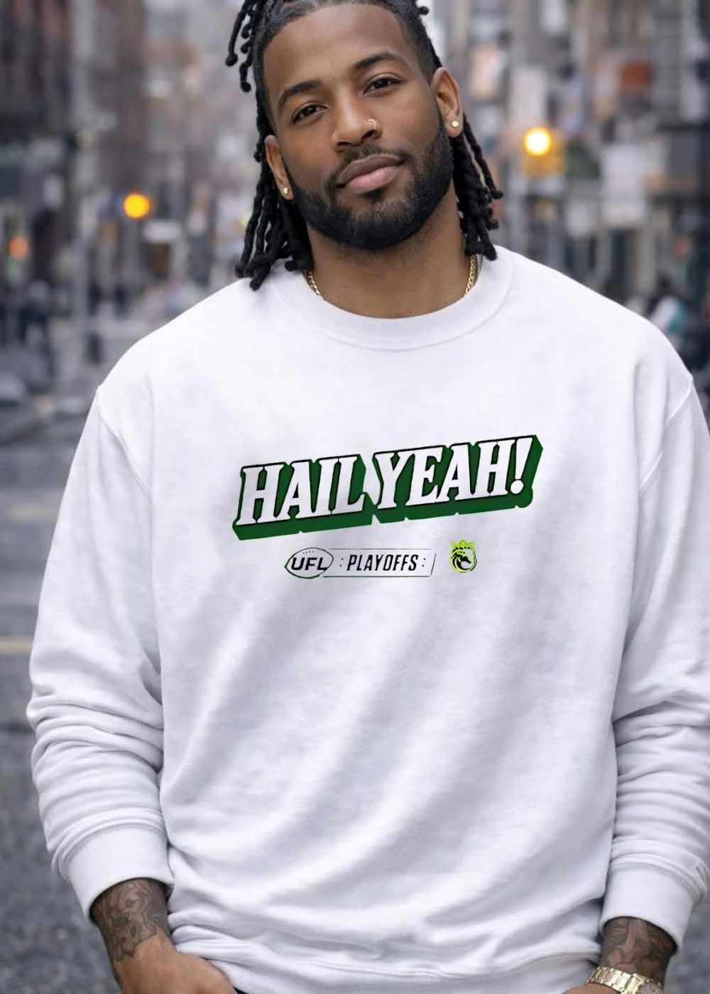 Hail Yeah UFL Playoffs San Antonio Brahmas shirt