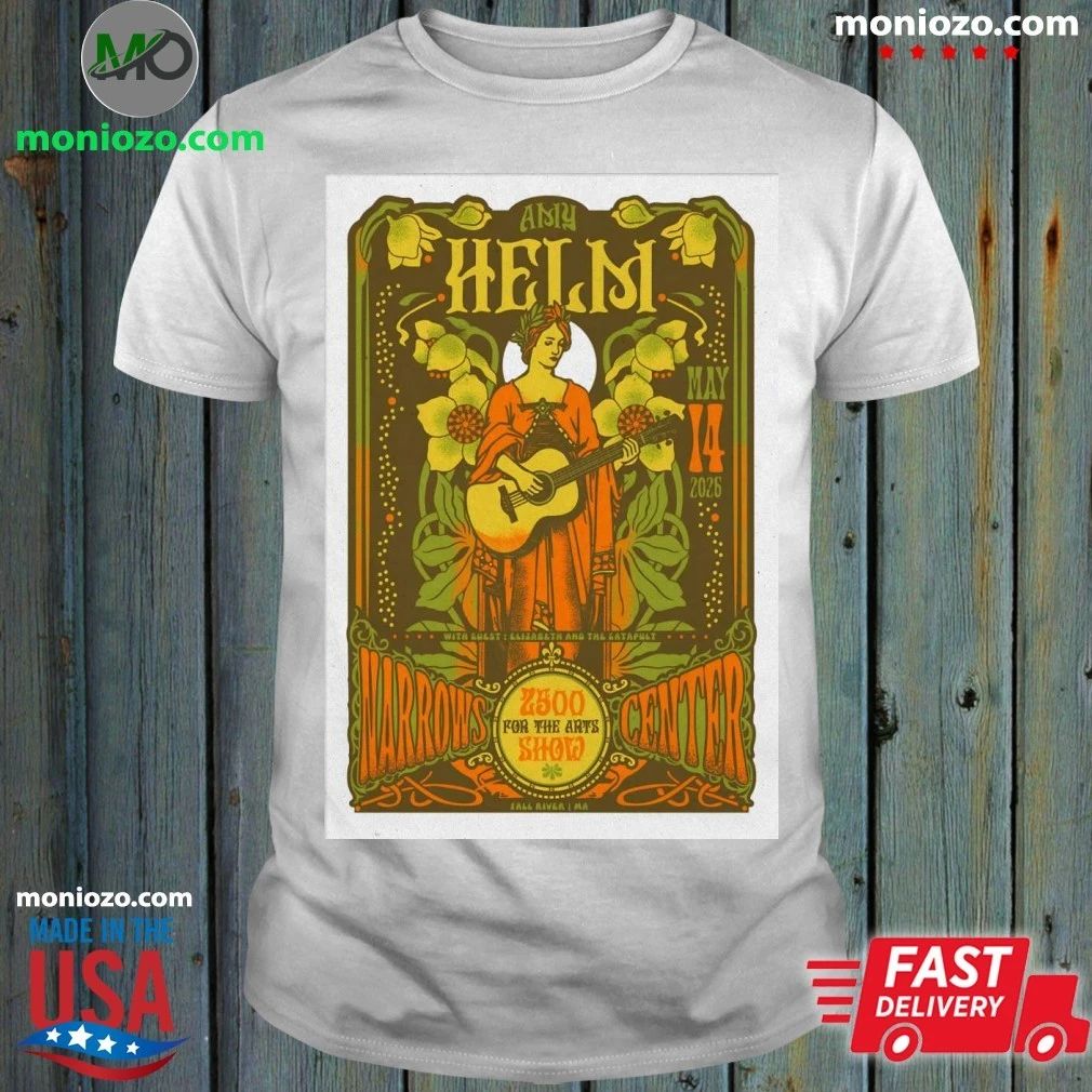Amy Helm Fall River MA Tour On May 14 2026 Poster Shirt