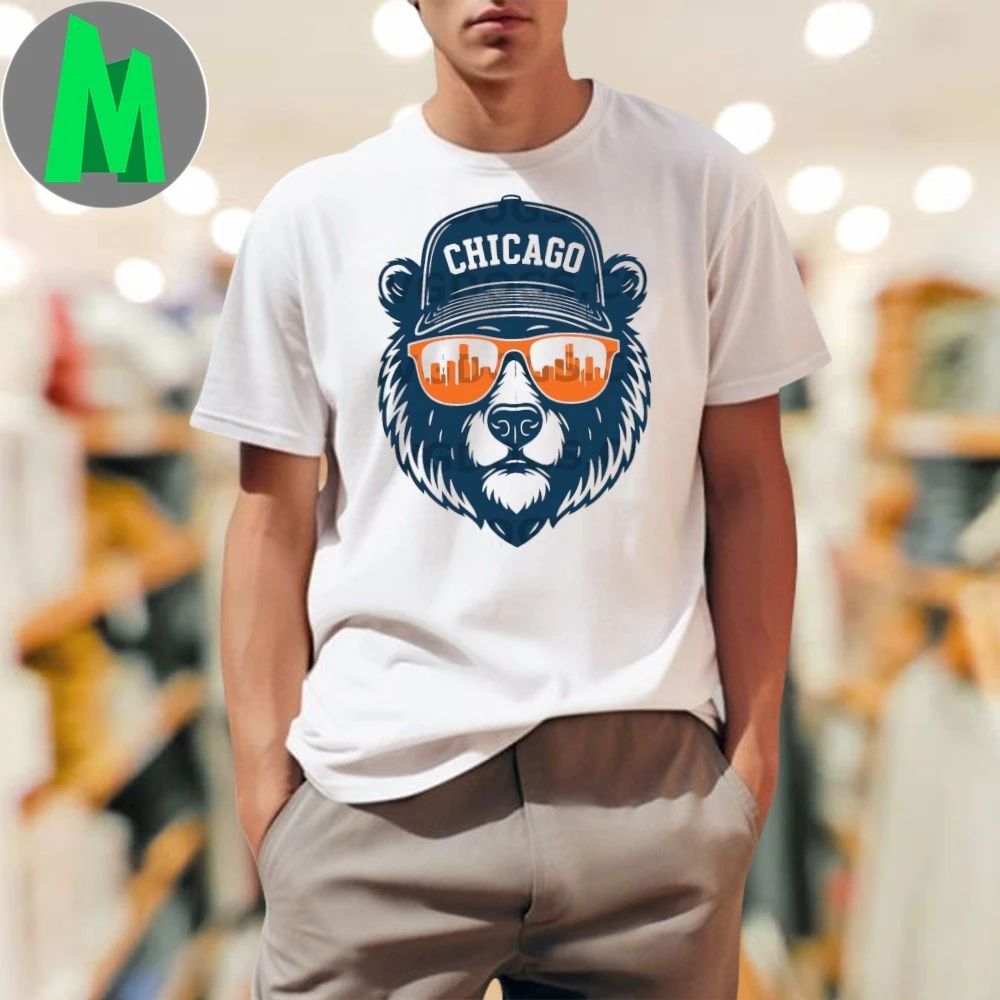 Chicago Bear Football Face Shirt