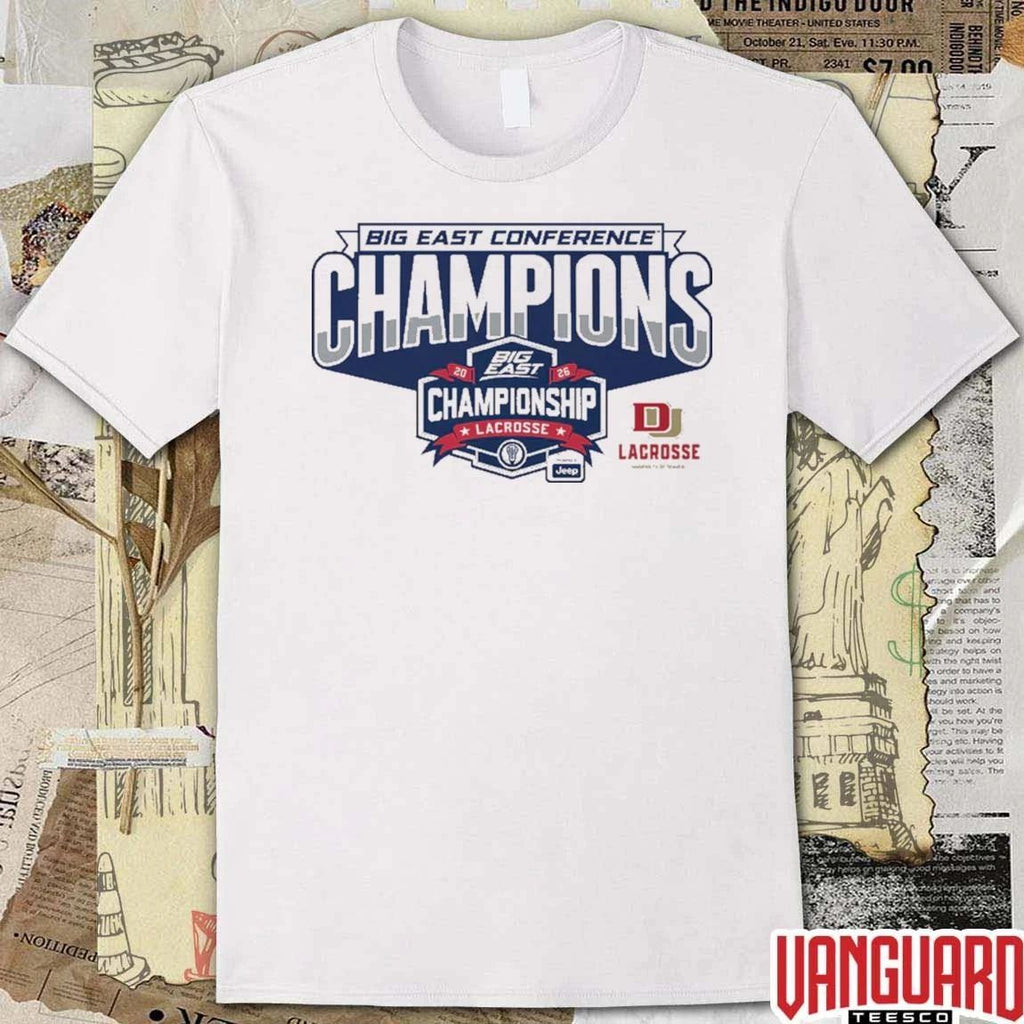 Denver Women’s Lacrosse 2026 Big East Conference Champions t-shirt