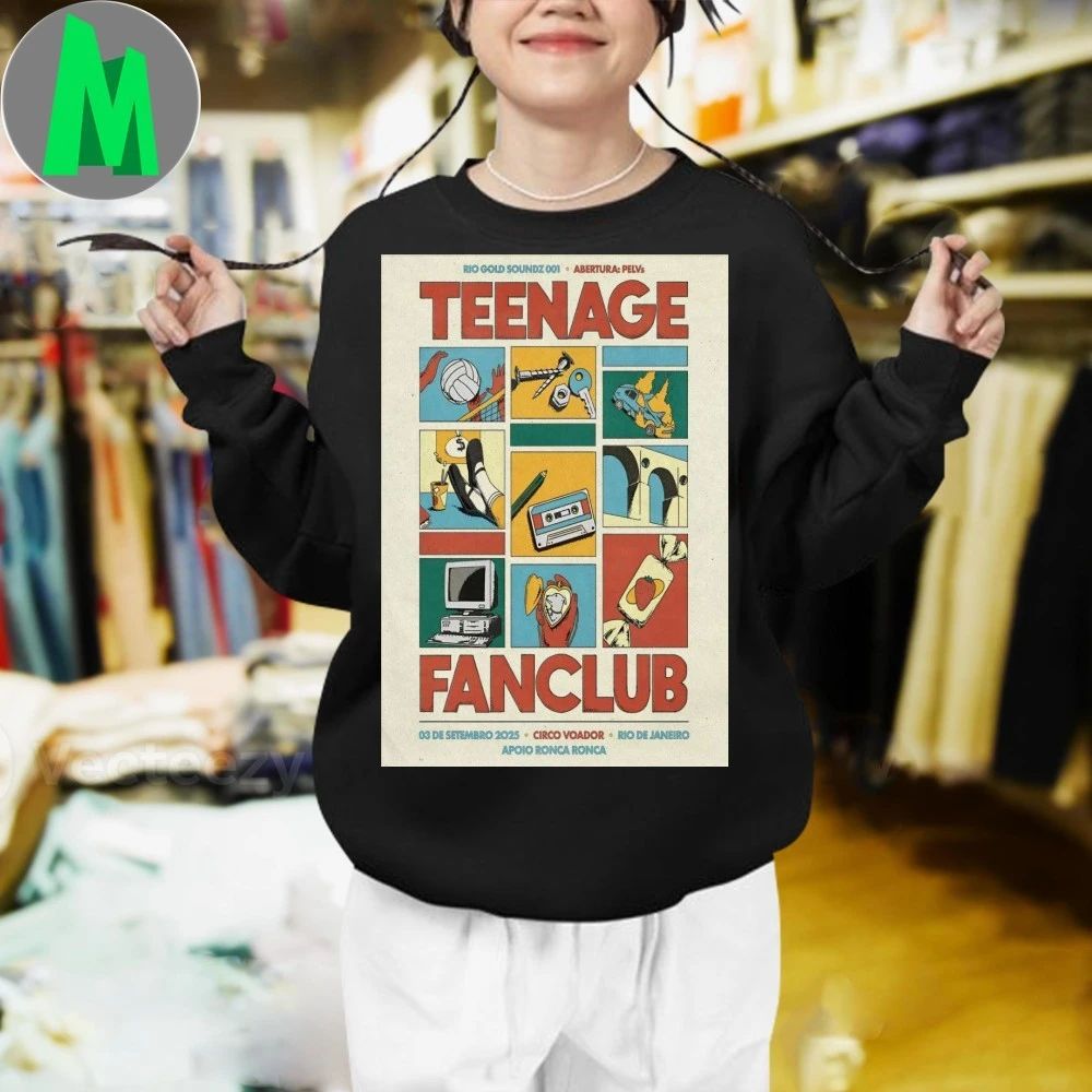 Teenage 9-3-2025 Rio De Janeiro Brazil Poster Shirt