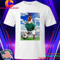 Rooster Fighter Mexican Soccer Fan Athlete Mayan Calendar Shirt