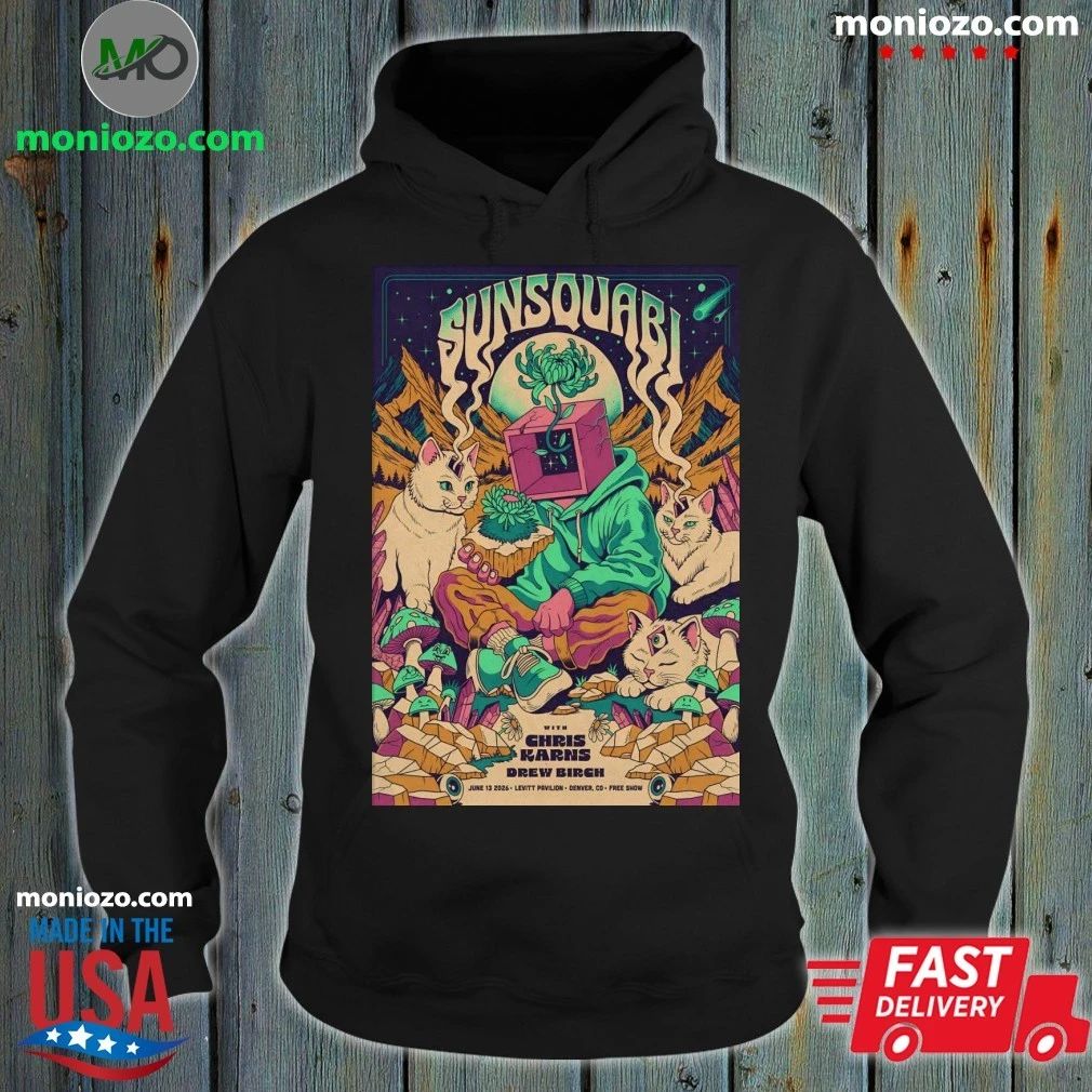 Sunsquabi Denver CO On June 13 2026 Poster Shirt