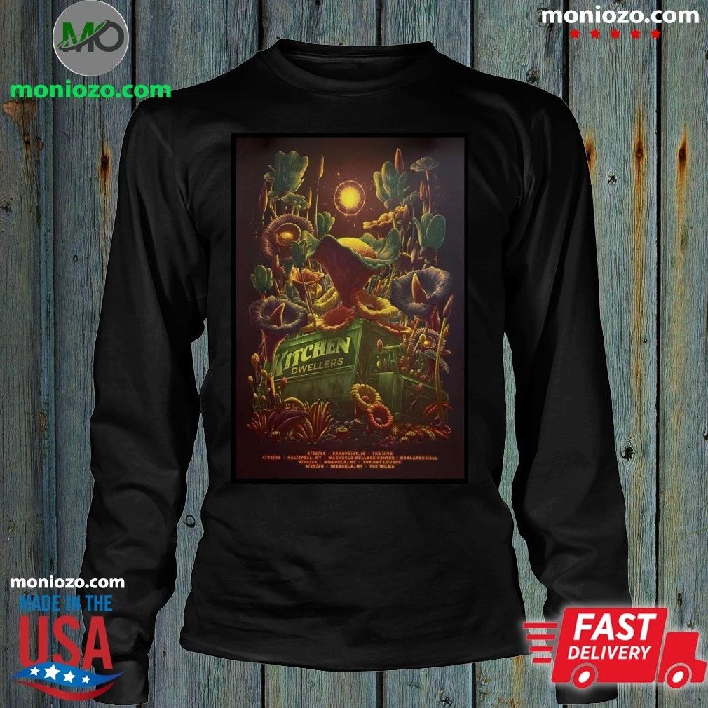 Original Kitchen Dwellers Spring 2026 Shows Poster T-Shirt