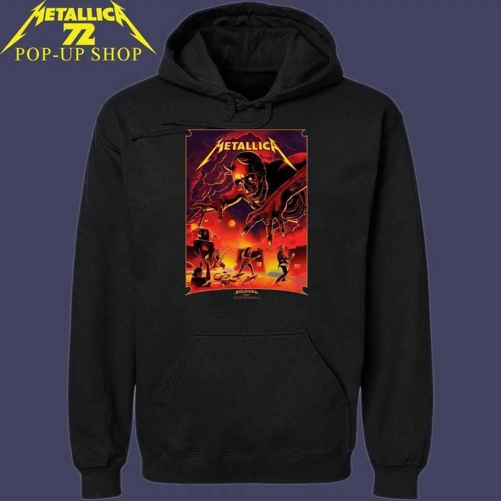 Metallica M72 Bologna June 3 2026 Stadio Renato Dall’Ara Art by Nino Cammarata Pop-Up Shop T-Shirt