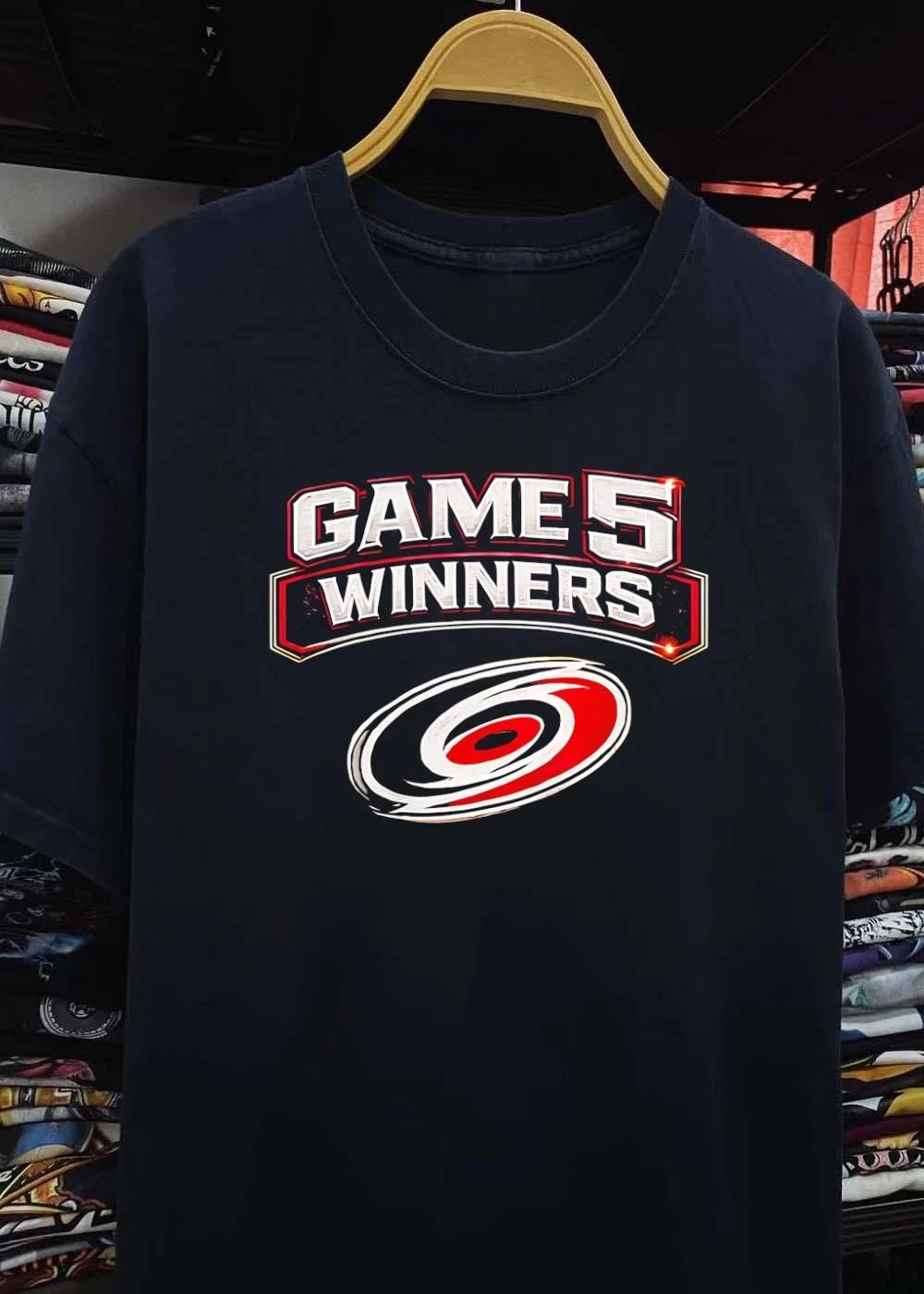 Game 5 Winners Carolina Hurricanes T-Shirt