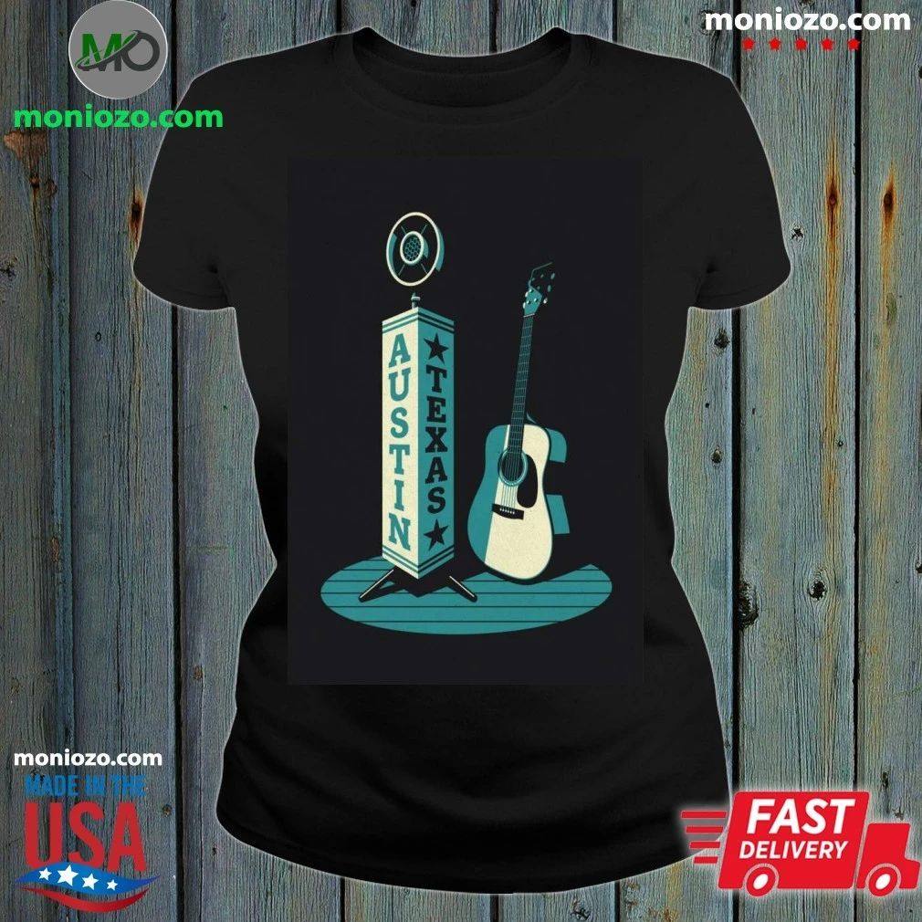 Original Limited Black Licorice Stock Austin, TX Poster T-Shirt